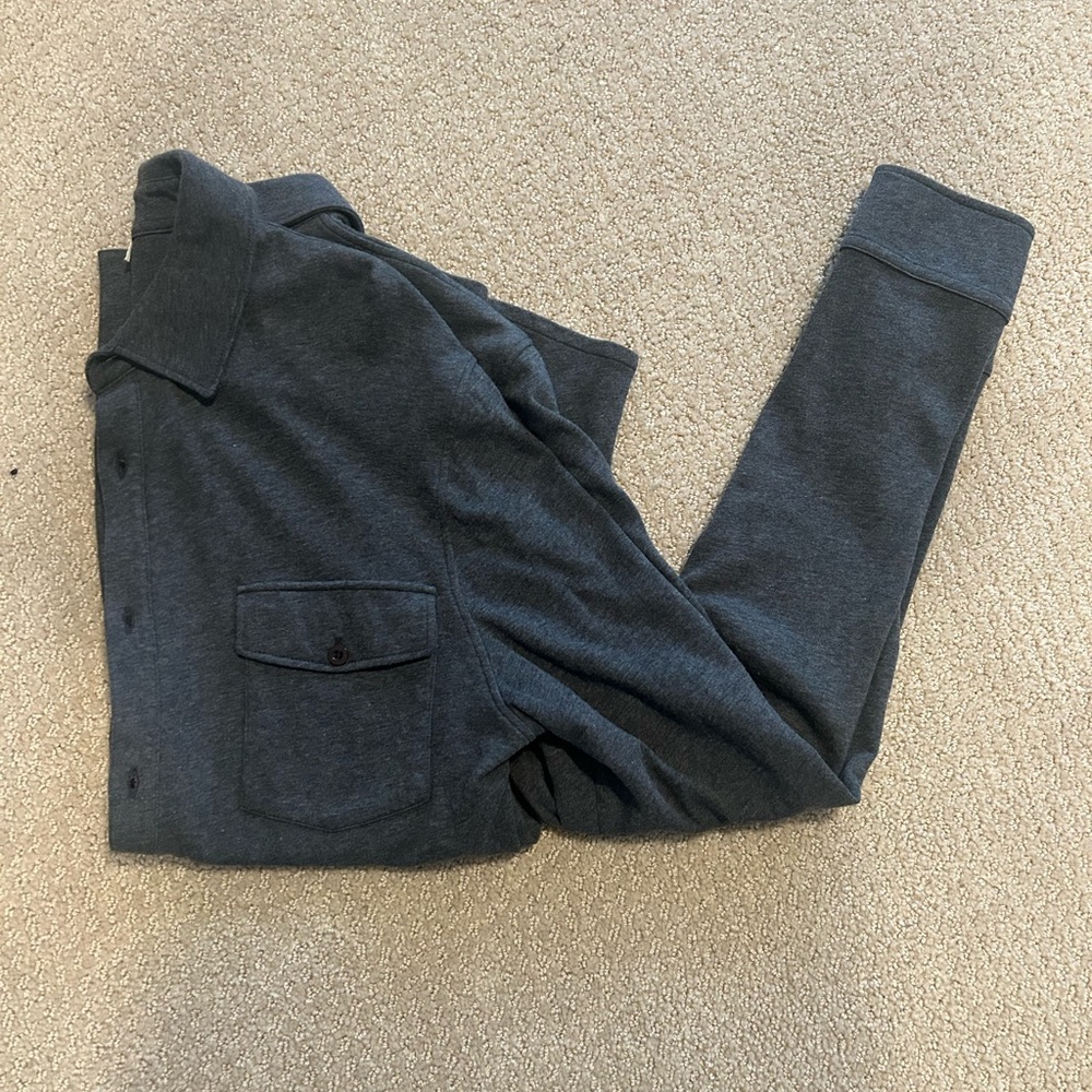 Reiss Gray and Navy Sweatshirt